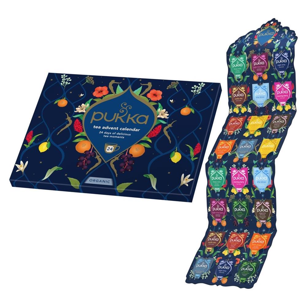 Organic Tea Advent Calendar 24 Sachets - Just Natural