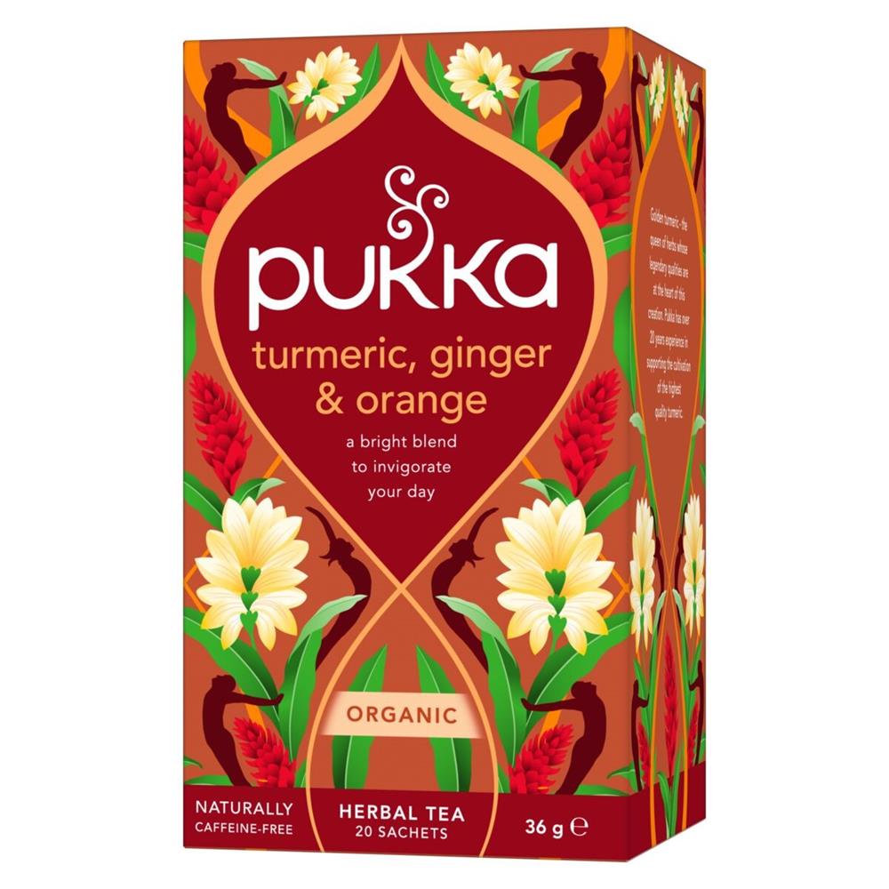 Organic Turmeric Active Tea 20 bag Just Natural