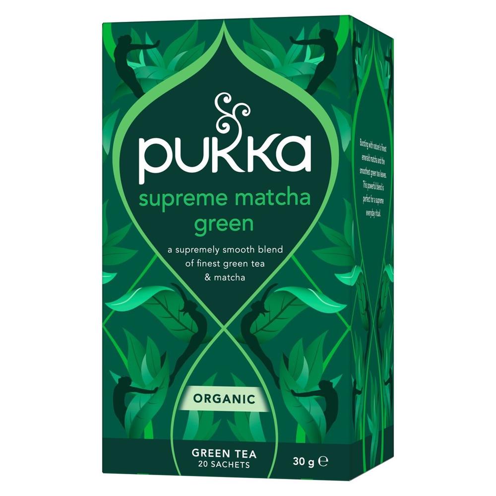 Supreme Green Matcha Tea 20 Sachet - Just Natural