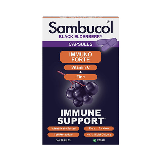 Sambucol Immuno Forte 30 Capsules - Just Natural