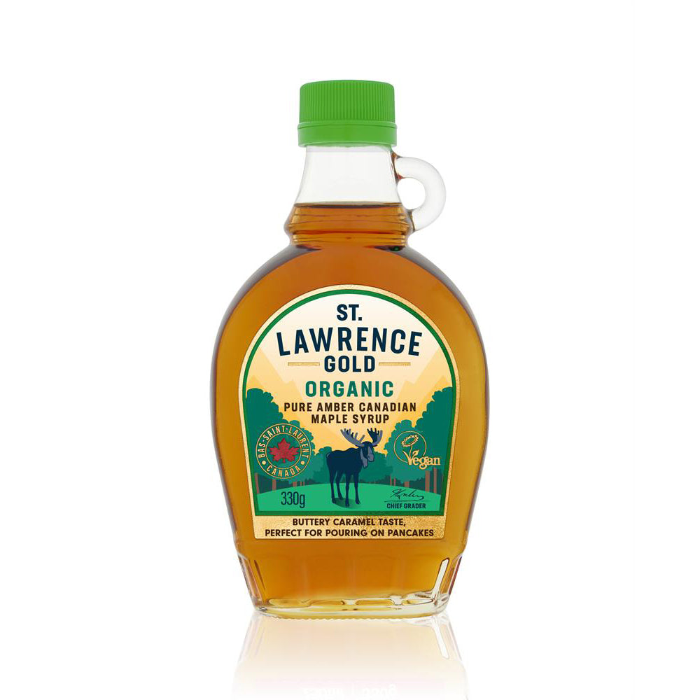 Organic Grade A Amber Colour, Rich Taste Maple Syrup - Just Natural