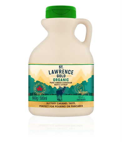 Organic Grade A Amber Colour, Rich Taste Maple Syrup - Just Natural