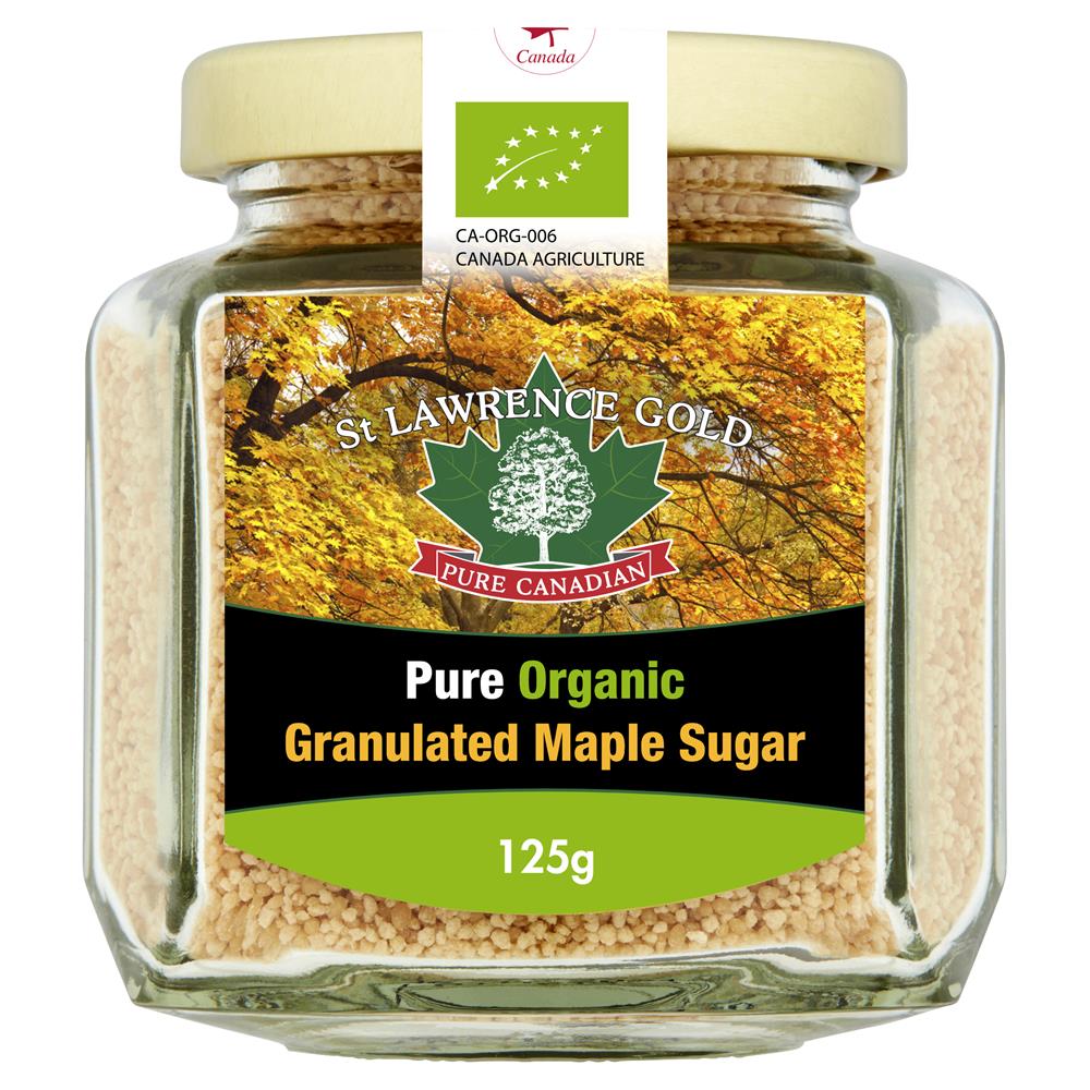 Pure Organic Maple Sugar 125g - Just Natural