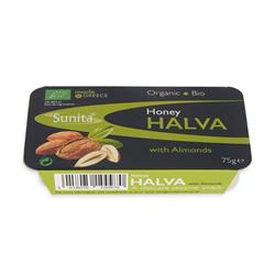 Organic Almond Honey Halva 75g - Just Natural