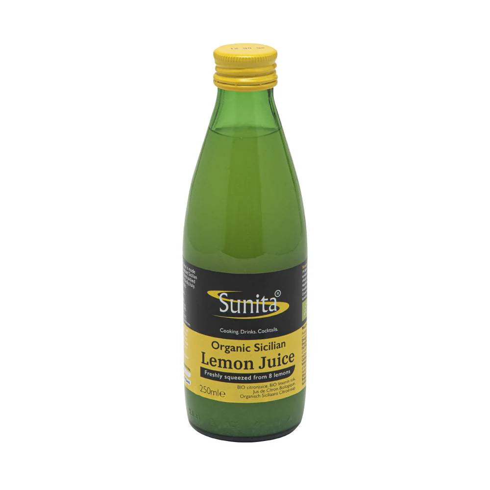Organic Lemon Juice 250ml - Just Natural