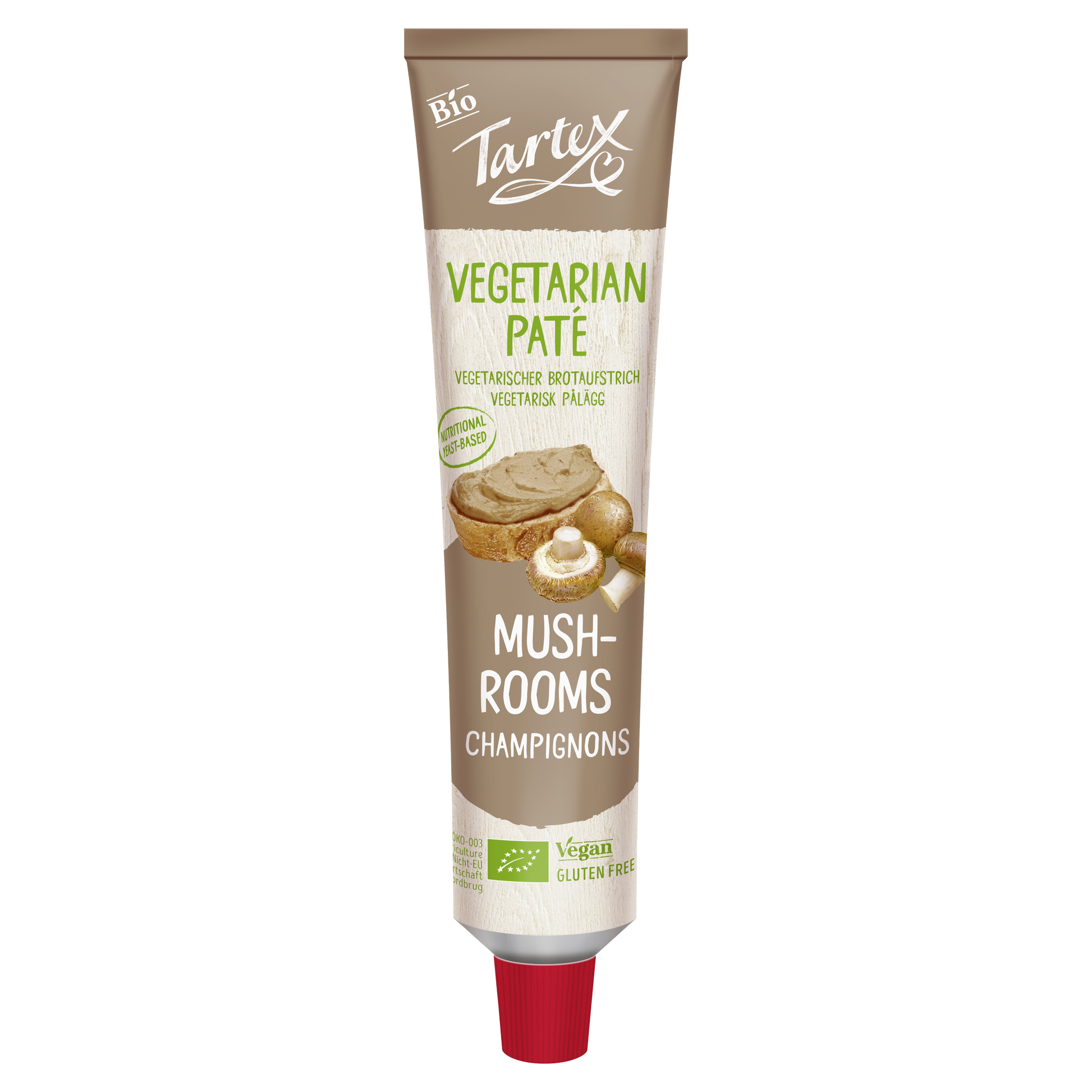 Yeast Pate With Mushrooms 200g - Just Natural