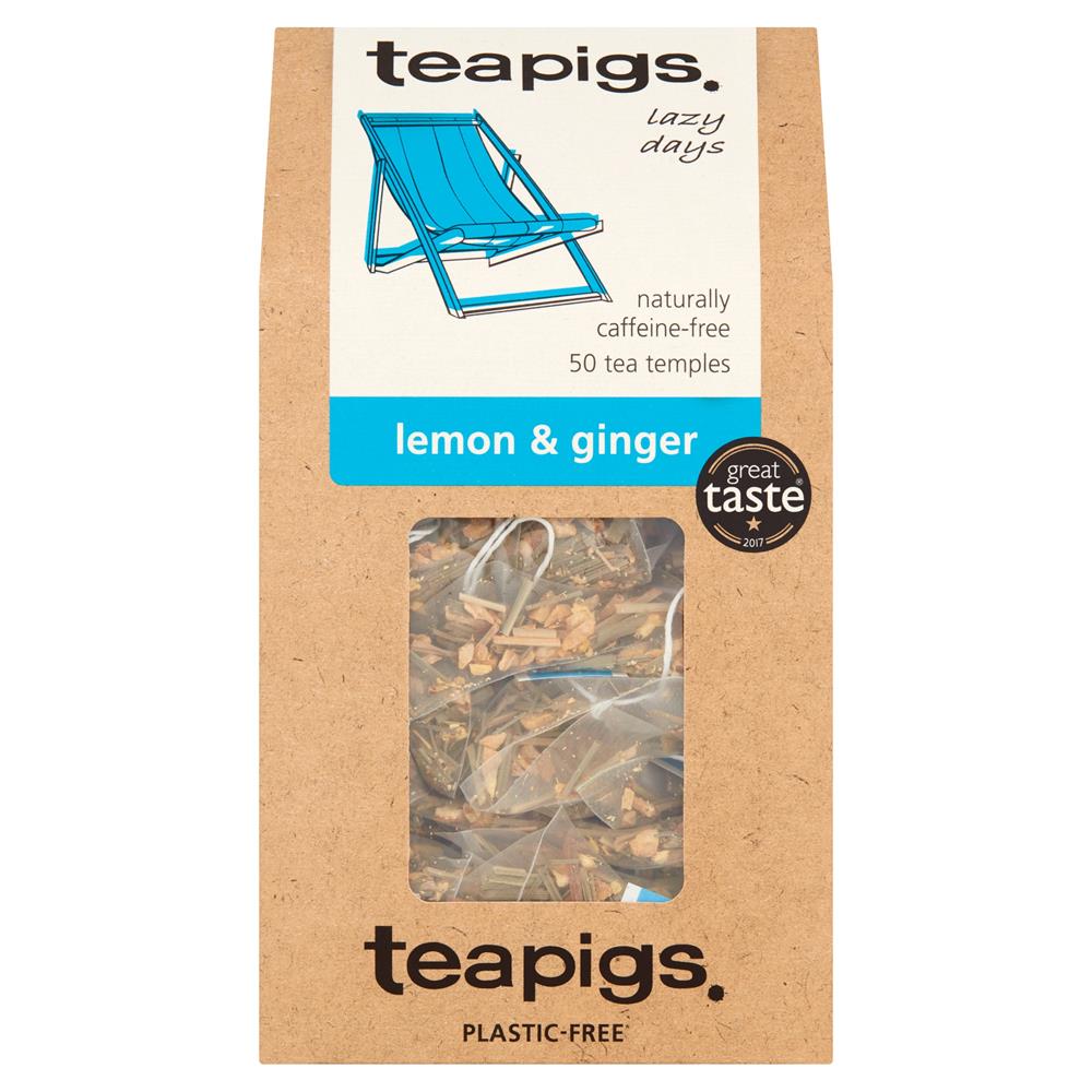 Lemon & Ginger 50 Tea Bags.