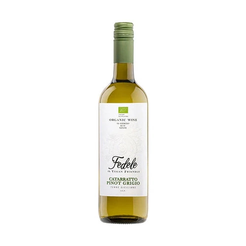 White Wine - Fedele Cataratto Pinot Grigio, Italy 75cl - Just Natural