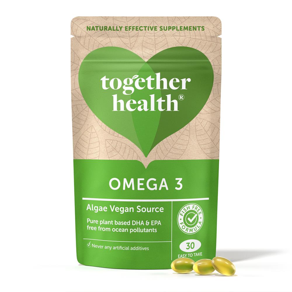 Together Algae Omega 3 DHA & EPA 30 Caps.