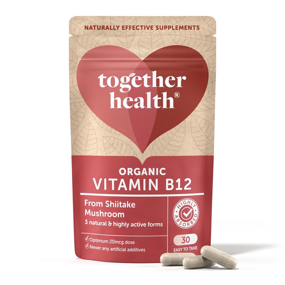 Together Organic Mushroom B12 30 Caps.