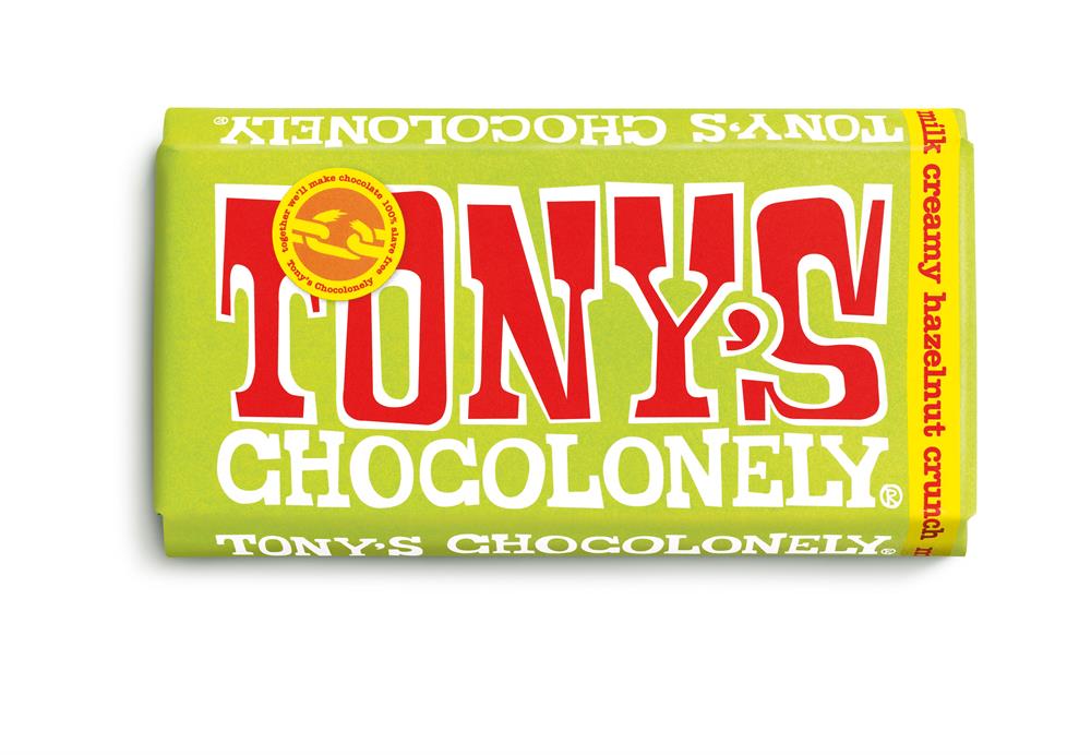 Creamy Hazelnut Crunch Chocolate Bar 180g - Just Natural