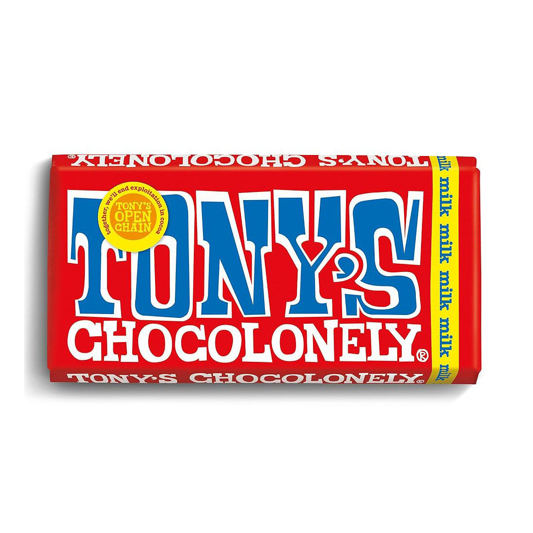 Milk Chocolate Bar 180g - Just Natural