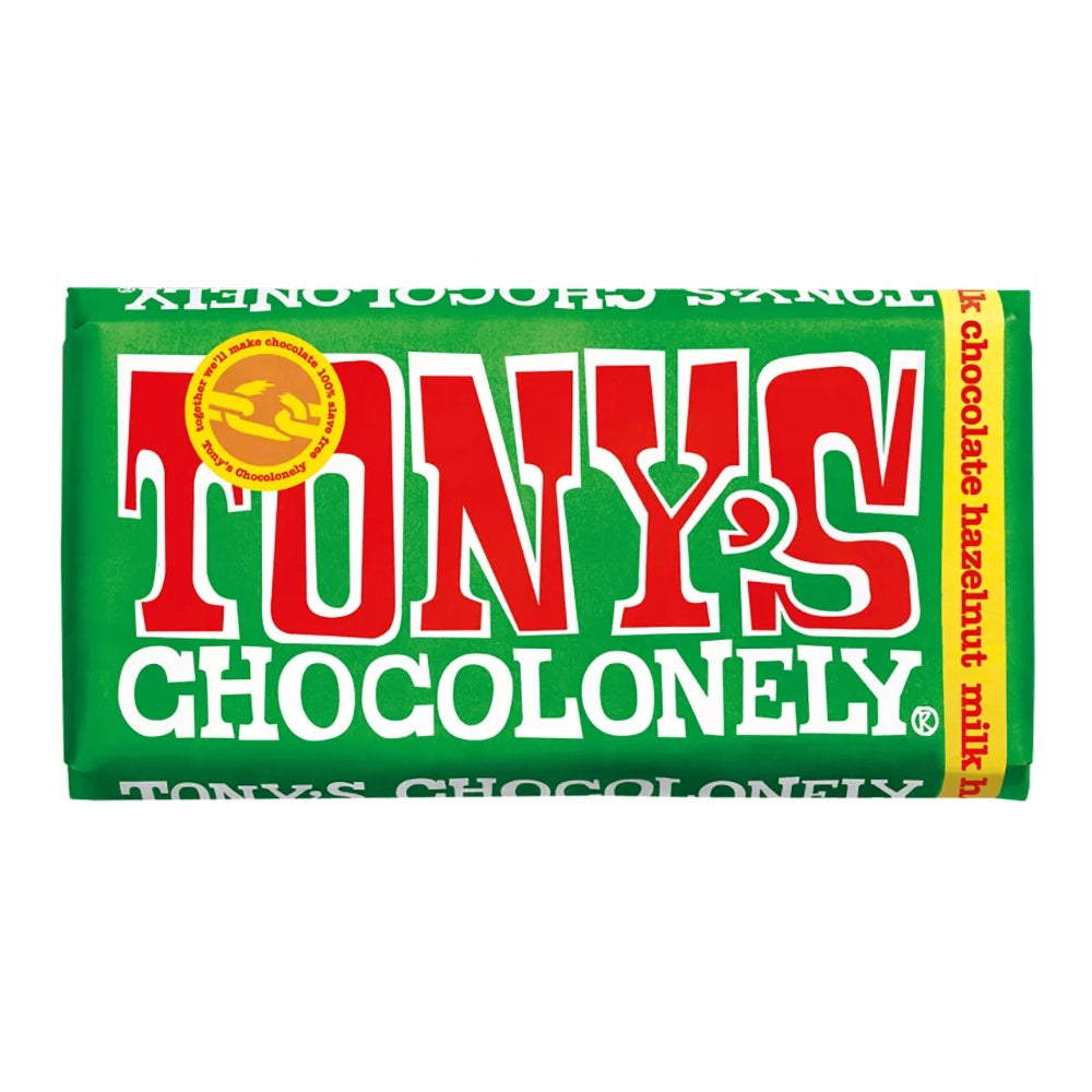 Milk Chocolate Hazelnut Chocolate Bar 180g - Just Natural