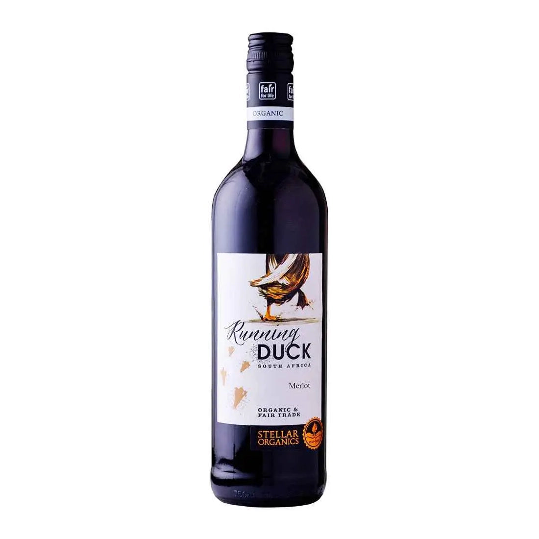 Merlot 'Running Duck', South Africa 750ml Red Wine - Just Natural