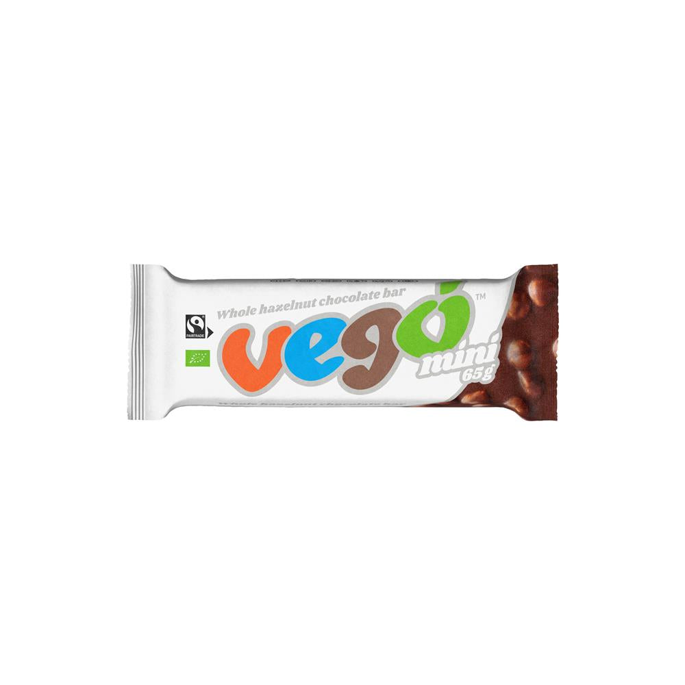 Mini Organic Whole Hazelnut Chocolate 65g - Just Natural