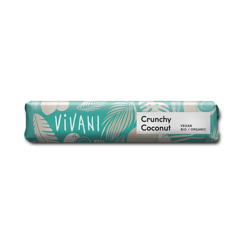 Mini Crunchy Coconut Chocolate Vegan Organic 35g.