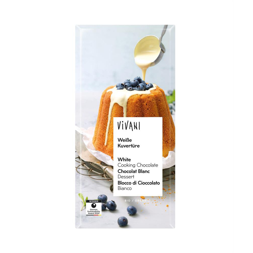 White Cooking Chocolate Organic 200g - Just Natural