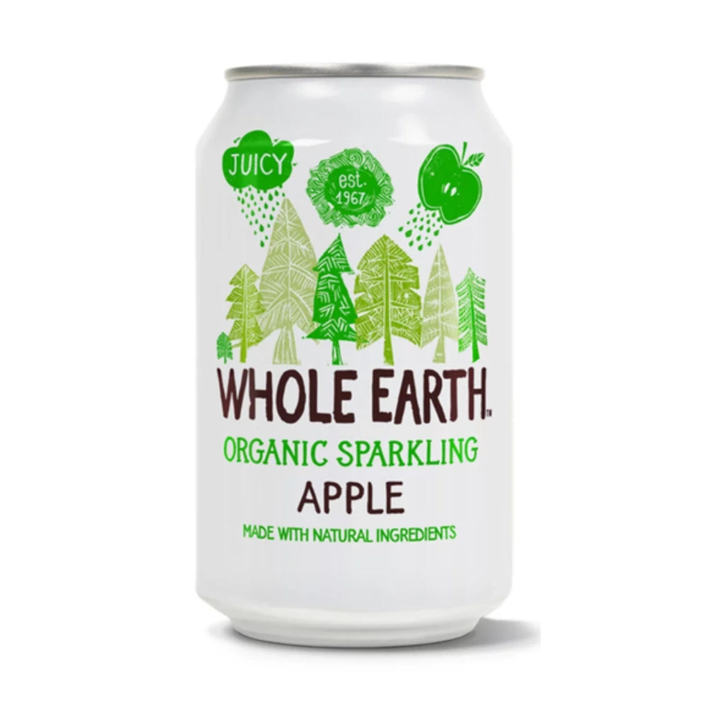 Lightly Sparkling Organic Apple Drink 330ml - Just Natural