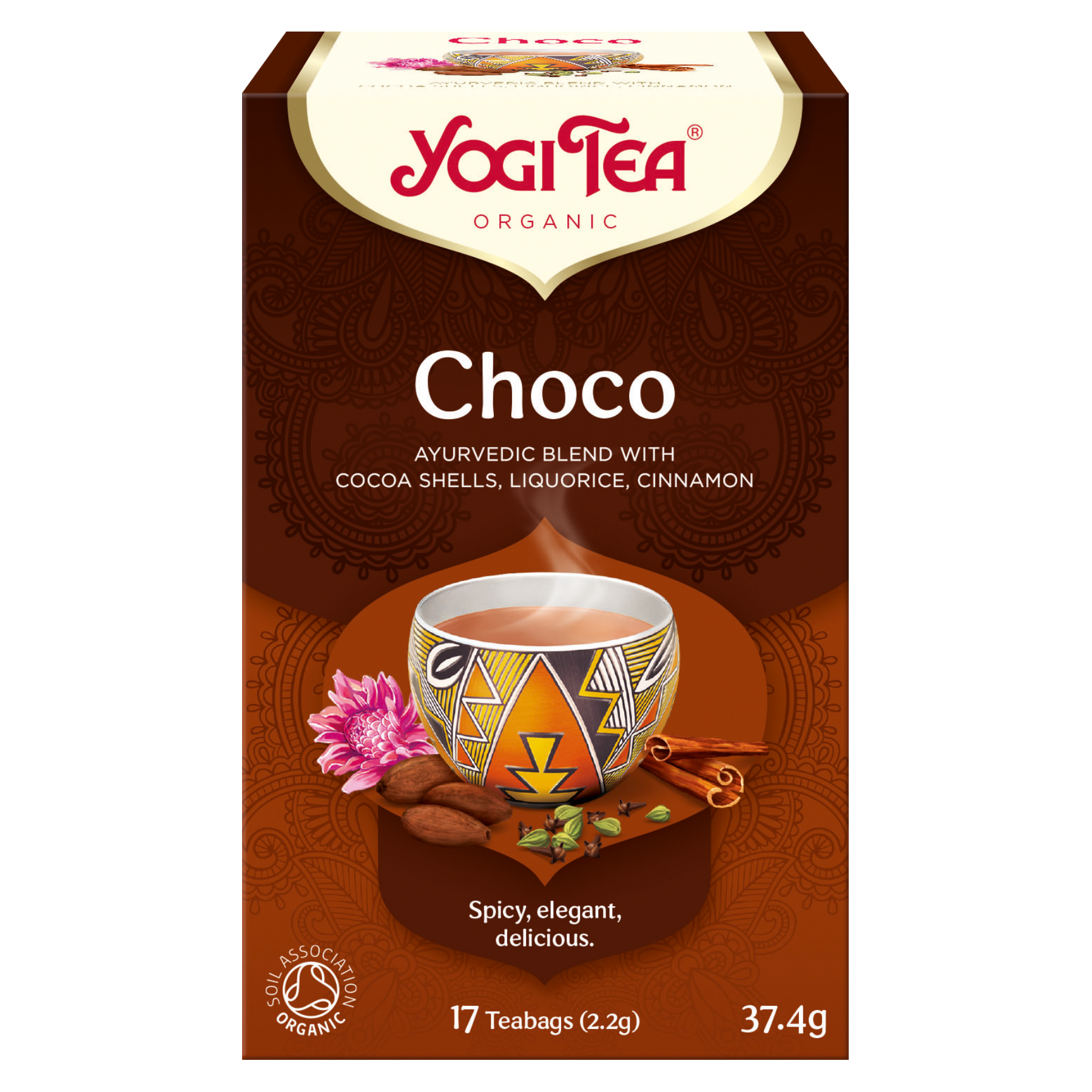 Choco Organic 17 Teabags - Just Natural