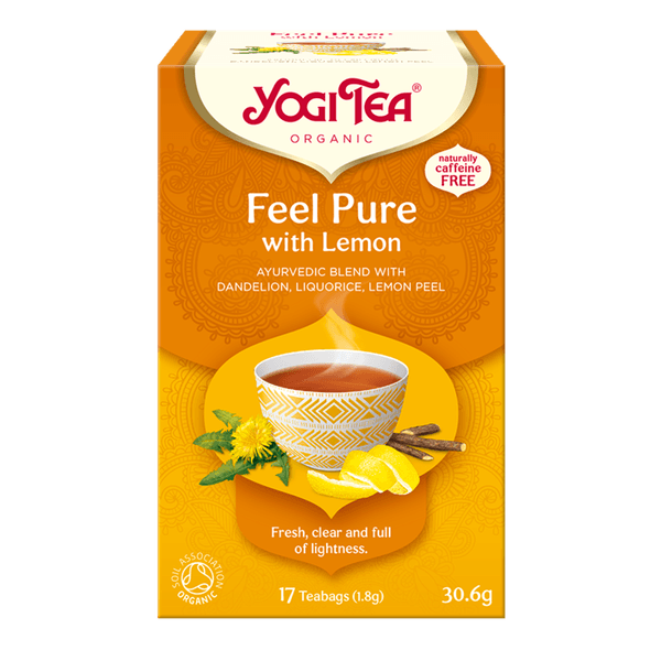 Detox Dandelion with Lemon Organic 17 Teabags - Just Natural