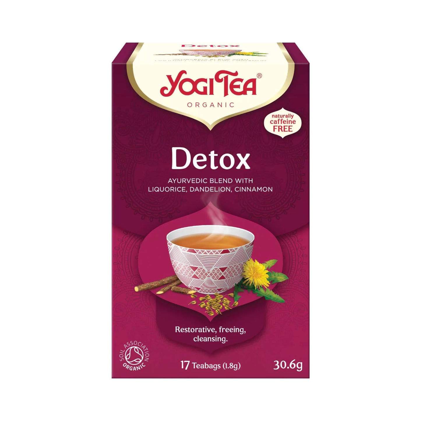 Detox Organic 17 Teabags - Just Natural