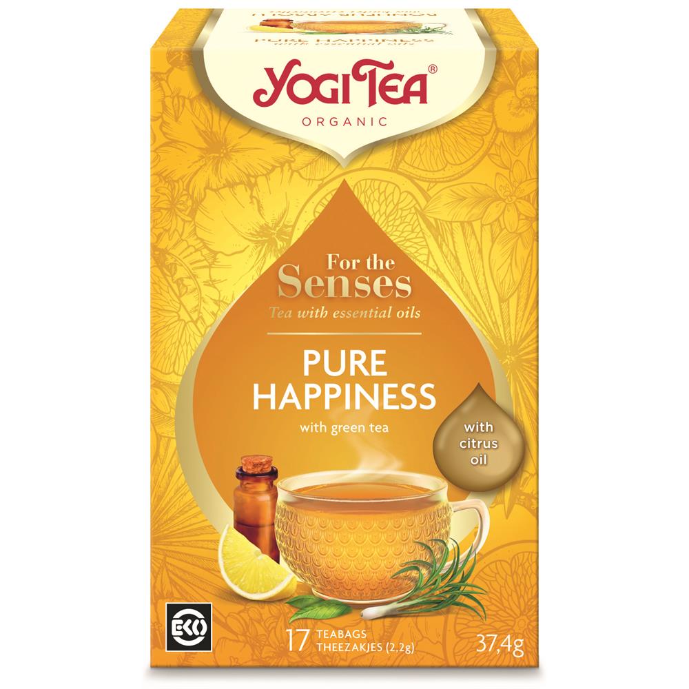 For The Senses Pure Happiness 17 Teabags - Just Natural