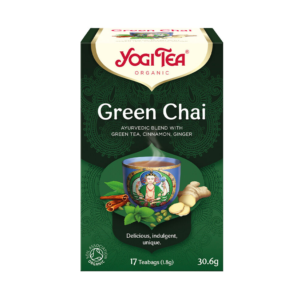 Green Chai Organic 17 Teabags - Just Natural