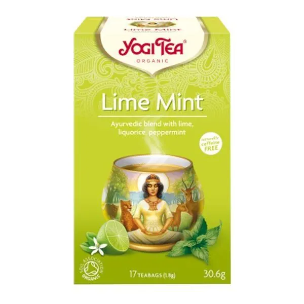Lime Mint Organic 17 Teabags - Just Natural