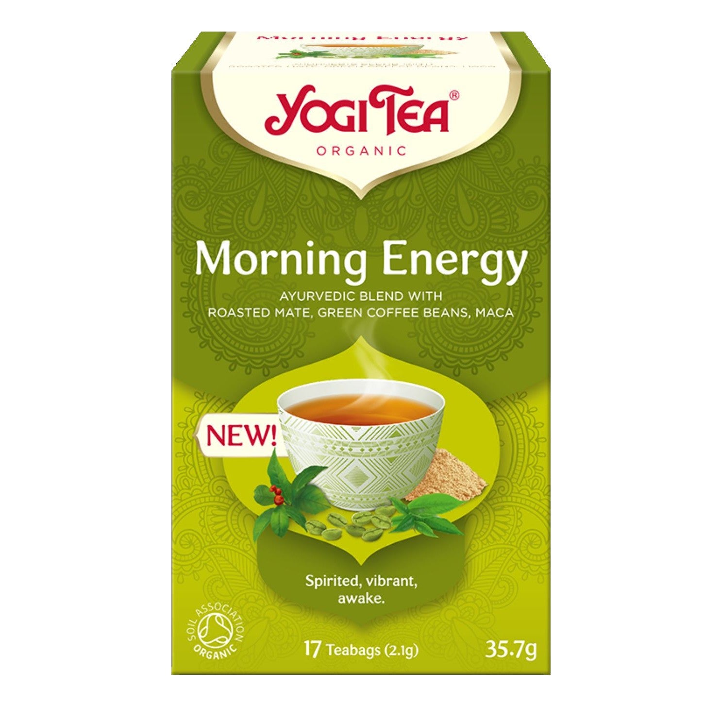 Morning Energy Tea 17 Teabags - Just Natural
