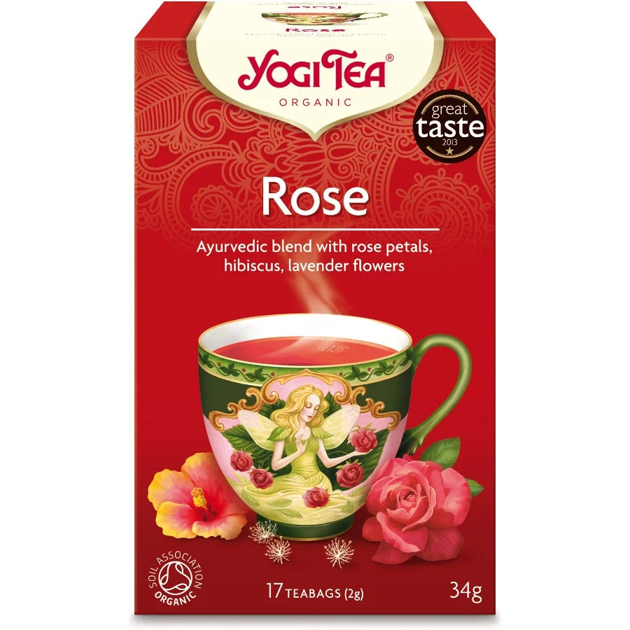 Rose Organic 17 Teabags - Just Natural