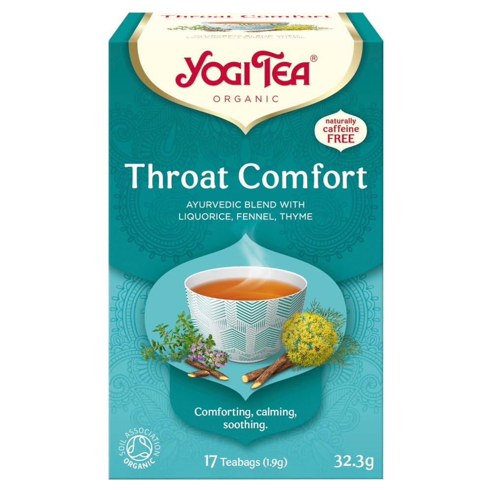 Throat Comfort Organic 17 Teabags - Just Natural