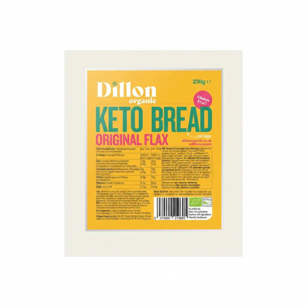 Dillon Organic Original Flax Keto Bread 250g