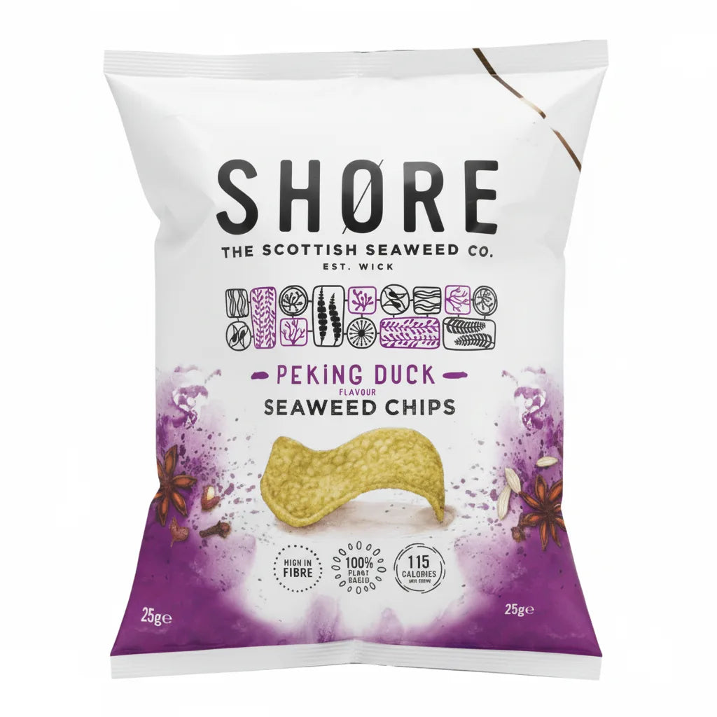 Shore Scottish Seaweed Seaweed Chips - Asian Peking 25g