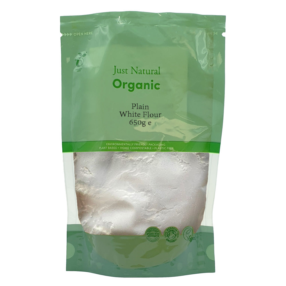 Just Natural Organic Plain White Flour 650g - Just Natural