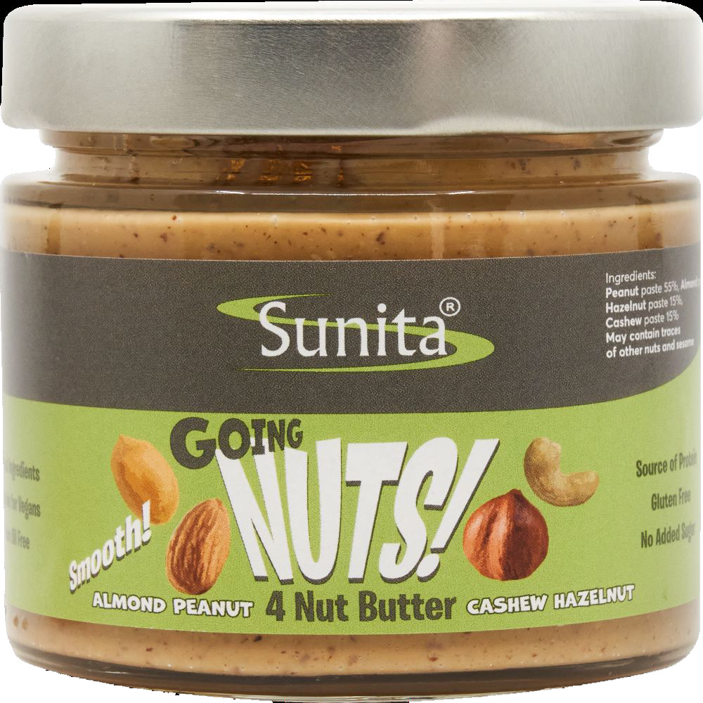 Sunita Going Nuts! 4 Nut Butter - Just Natural